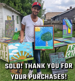 Sold art piece