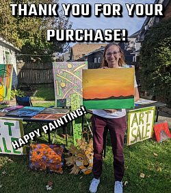 Sold art piece